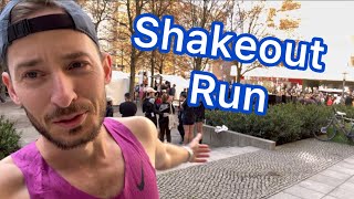 Løber Shakeout Run dagen før Berlin Mararon 🏃🏻‍♂️ [upl. by Akeemahs749]