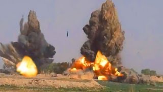 IED Factories Destroyed By JDAMS [upl. by Oicnecserc]