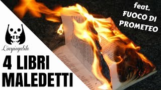 TOP 4 LIBRI e MANOSCRITTI MISTERIOSI e MALEDETTI feat FUOCO di PROMETEO [upl. by Boardman]