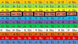 Amharic Letter with English [upl. by Alekram107]