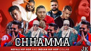 VTEN  CHAMMA Ft  BALEN EMIWAY LAURE DIVINE  Nepali Hip Hop Rap Mashup Song [upl. by Yrailih]