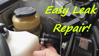 Power Steering Leak Check this EASY FIX First [upl. by Crawley]