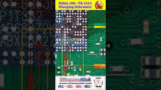 Nokia 106 Ta 1114 Charging Ways Schematic Diagram [upl. by Anaitsirk]