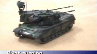 RC Conversion Kit for Tamiya 135 Flakpanzer Gepard [upl. by Jentoft]