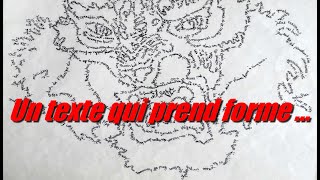 Calligramme quotun texte qui prend forme quot  Continuité pédagogique [upl. by Cornel]