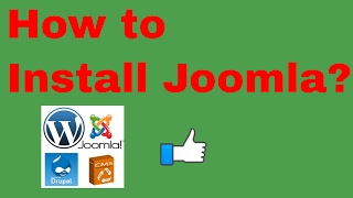 how to install joomla in your localhost or wamp server [upl. by Marvel]