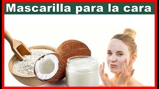 Mascarilla para la cara con bicarbonato y aceite de coco [upl. by Layla836]