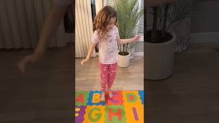 Sierra teaches Rhia the alphabet shorts [upl. by Isoais595]