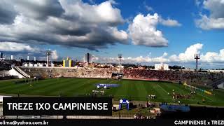 TREZE 3x0 CAMPINENSE AO VIVO  PARAIBANO 2024 [upl. by Denoting]