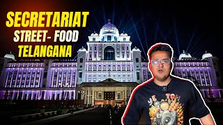 NEW Secretariat Street Food Hyderabad  Explore with bhukkanawab [upl. by Sandon]