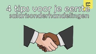 4 tips voor je eerste salarisonderhandelingen [upl. by Moffitt]