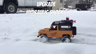 MND90 Upgrade shocks VS Stock shocks [upl. by Eintruok520]