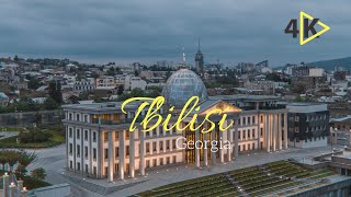 Tbilisi Georgia by Drone in 4K 60FPS [upl. by Ok]