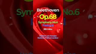 Beethoven Op68 Symphony No6 Pastoral 5th MovKarajan [upl. by Rehteh927]