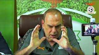 Avram Grant’s Media Conference  2025 AFCON Qualifier [upl. by Ahselaf]