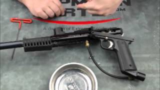 Tippmann 68Carbine  Valve Removal [upl. by Ahsekel874]