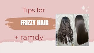 how to get rid of frizzy wavy hair tips and tricks 100 work [upl. by Aisiram844]