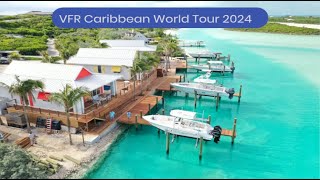 VFR Caribbean World Tour 2024  Leg 10 Marsh Harbour MYAM 🇧🇸​  Staniel Cay MYES 🇧🇸 [upl. by Atibat]