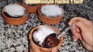 4 kişilik sufle😍 muhteşem akışkan çikolatasıyla🍫yiyen bi daha isteyecek😋lezzetinsirri [upl. by Arimaj]