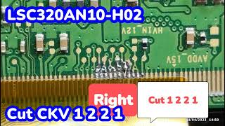 LSC320AN10H02 PANEL ERROR [upl. by Castillo]