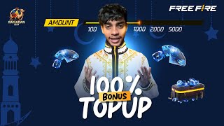 TONIGHT UPDATE  100 BONUS 💎RAMADAN SPECIAL [upl. by Afihtan]