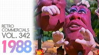 Retro Commercials Vol 342 1988 4K [upl. by Ahsenyl]