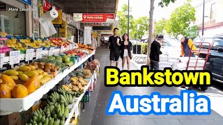 Bankstown Sydney AUSTRALIA 2022 Walking Tour [upl. by Yaakov357]