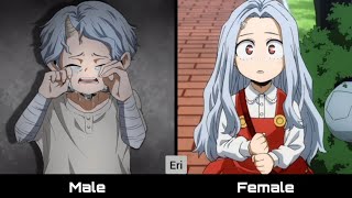 Boku No Hero Academia Characters Gender Swap [upl. by Nessa]