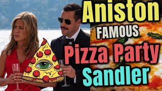 🍕Jennifer Aniston Famous Pizza Parties Sandler Gomez Clooney DeGeneres enjoy Pizza Parties🍕 [upl. by Kaz697]