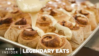 The Best Cinnamon Rolls In Chicago  Legendary Eats [upl. by Aznola]