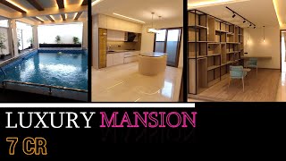 Luxury home with swimming pool  Telecom Layout Jakkur Bangalore [upl. by Aihsekram]