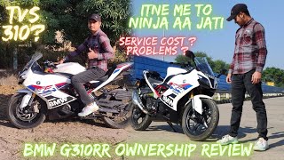 BMW G310RR Ownership Review E20 2023 l A Honest Review [upl. by Yttam]