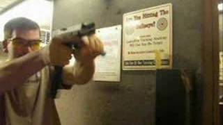 Rapid manual trigger manipulation Glock 22 [upl. by Heid]