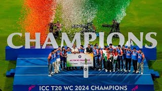 Indian Cricket Team Full Celebration in Wankhede Stadium after Winning T20 World Cup 2024 [upl. by Agneta]