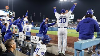 FULL INNING The Dodgers finish off the Padres to advance to the NLCS [upl. by Yajet]