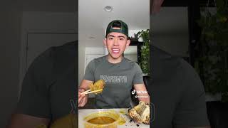 Men David nướng ổ bánh mì để ăn món Cary nè mọi người funny food haihuoc mukbang [upl. by Abdulla]