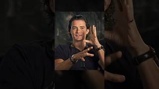 Orlando Blooms EPIC stunt as Legolas [upl. by Enerahs835]