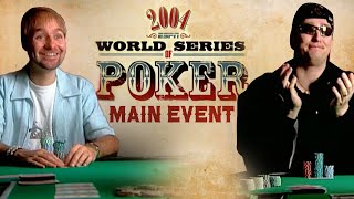 World Series of Poker Main Event 2004 Day 1 with Daniel Negreanu amp Phil Hellmuth WSOP [upl. by Cordell]