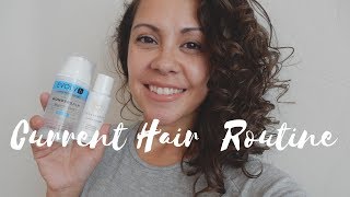 My Current Go to Hair Routine [upl. by Kulda37]