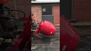 PTO driven Tractor Mounted Cement Mixer 5cu ft [upl. by Costanza]