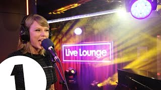 Taylor Swift covers Vance Joys Riptide in the Live Lounge [upl. by Llovera]