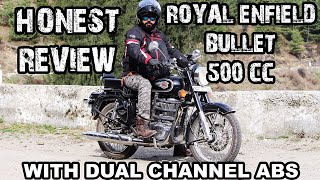 Royal Enfield Bullet 500cc ABS Honest Review after 3000 km Ride to the Mountains [upl. by Kelula]