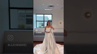 Which Mark Ingram bridalgown would you choose columbus columbusohio weddingdress bridetobe [upl. by Agatha952]