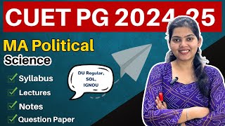 MA POLITICAL SCIENCE COURSE 1ST amp 2ND YEAR SYLLABUS  STUDYSHIP WITH KRATI 2 [upl. by Berkley]