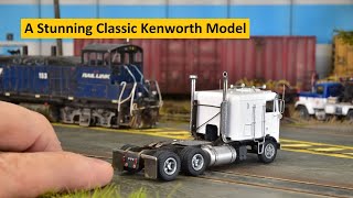 FampM Models Stunning HO Scale Kenworth Review amp Build  Boomer Diorama   287 [upl. by Clausen647]