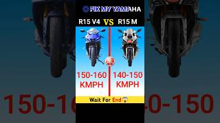 R15 M vs R15 V4 😍2024  Full Comparison  yamaha r15v4 shorts [upl. by Cecil]