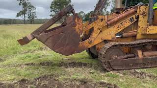 CASE 1450 CRAWLER LOADER  DROTT [upl. by Lattonia]