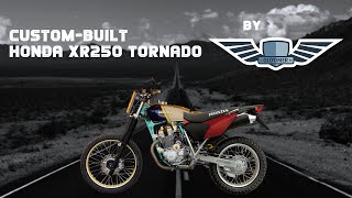 Custombuilt Honda XR250 Tornado by Oldtimer Motorcycles [upl. by Sparke]