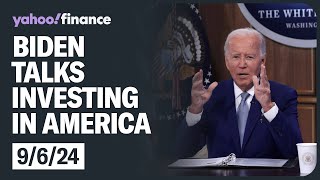 President Biden delivers remarks on investing in America [upl. by Annabella951]