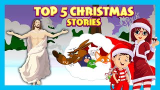 Top 5 Christmas Stories for Kids  Cozy Bedtime Stories Holiday Storytime Fun [upl. by Kartis4]